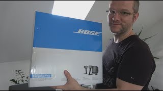 Unboxing und Ersteindruck Bose Companion 50 - PC Multimedia speaker Lautsprecher - Sound System 4K