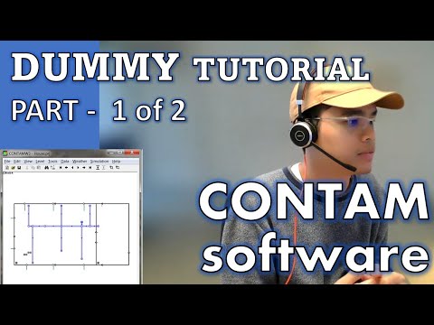 CONTAM software TUTORIAL for DUMMY / Part 1 - 2