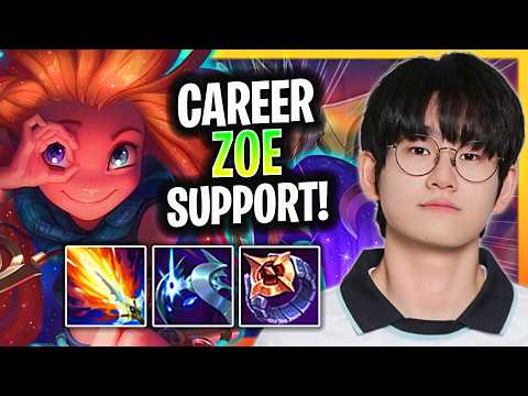 DK CAREER MAKES ZOE SUPPORT LOOK BROKEN! | DK Career Plays Zoe SUPPORT Patch 26.4
