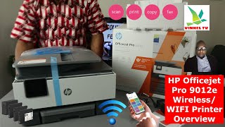 HP Officejet Pro 9012e Wireless / WIFI Printer Overview