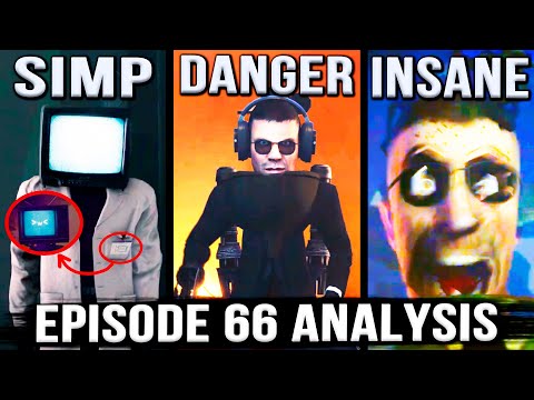 TV-MEN ARE FRIENDS! Episode 66 Skibidi Toilet Analysis - All Secrets & Easter Eggs & Theory