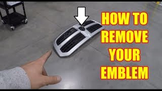 How to Remove the Front Emblem from a RAM Truck Grille - TruckTalk #21