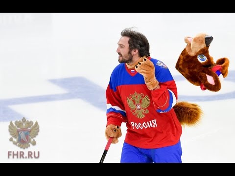 Ovechkin, Malkin & Kuznetsov Prank. Mascots Made in Russia