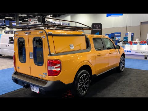 Ford Maverick gets ARE DCU Max work truck cap & Kargomaster roof rack