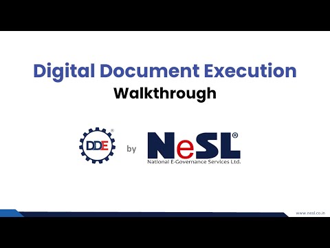 DDE | Digital Document Execution Walkthrough | English