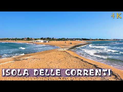 Spiaggia dell'Isola delle Correnti - Dove il Mar Ionio incontra il Mar Mediterraneo