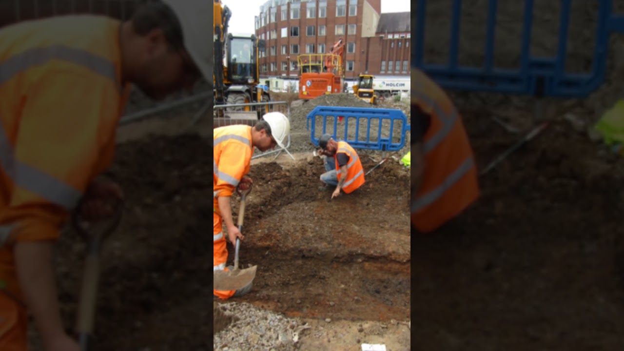 Leicester Market Square Unearths Roman Infant and Lost Civic Heart