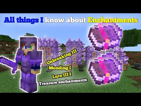 Crafty Jit - Minecraft enchanting guide hindi || All things I know about Enchantments || crafty jit