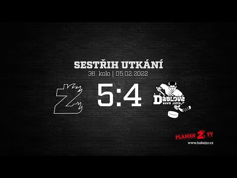 SESTŘIH | 2021/22 | 36. kolo | SKLH Žďár nad Sázavou - HK Nový Jičín 5:4 (05.02.2022)