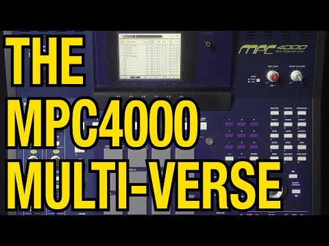 Akai MPC4000 How Key Groups, Drum Programs, Effects and the Mixer work within a Multi
