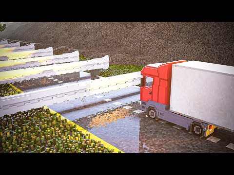 Cars vs Numerous Guardrails | Teardown