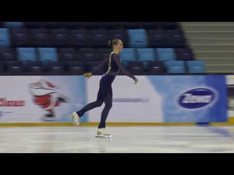 2017 Santa Claus Cup : Silja Anna Skulstad URANG(NOR) - FS JUNIOR LADIES, Free skating