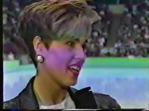 Jill Trenary - 1991 U.S. Championships Interview