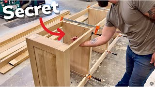 This Might Be My Hardest Piece Yet || Building A Giant Tv Console Part 1