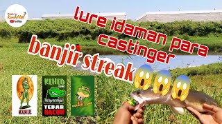casting pake lure ke 3 jenis ini. auto banjir streak. bikin betah ngetrip...