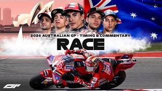 LIVE 🔴 | MotoGP - 2026 AUSTRALIAN GP - Phillip Island | RACE | Timing & Commenta