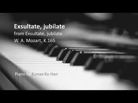 “Exsultate, jubilate” from Exsultate, jubilate - W.A. Mozart, K.165 (Piano Accompaniment)