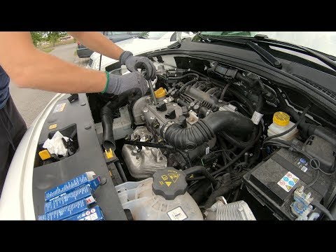 Fiat Tipo 1.4 95 KM PS wymiana świec zapłonowych - Zündkerzen wechseln