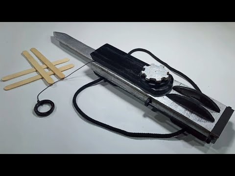 Making a Dual Action Hidden Blade Out of Popsicle Sticks