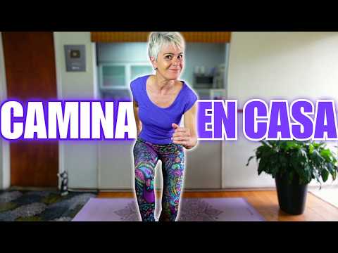Pierde Peso Caminando: 20 Minutos de Ejercicio en Casa (Sin Saltar) | Cuerpo Activo TV