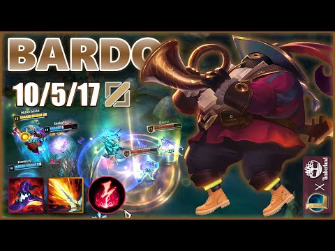 LoL: full AP Bard mid vs Kassadin. Me calcé unas Timberland y la rompí. Flex 5v5. S12.
