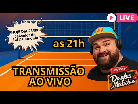 Semifinal Transitrus de Vôlei | Salvador do Sul x Harmonia | Ao Vivo de Harmonia!