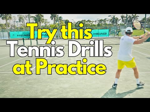 4 Tennis Drills You Can Do with Anyone