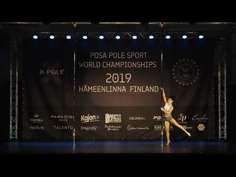 Daniela Scanu   POSA Pole Sport World Championship 2019 Master 40+ Women finals Finlandia   2° PLACE