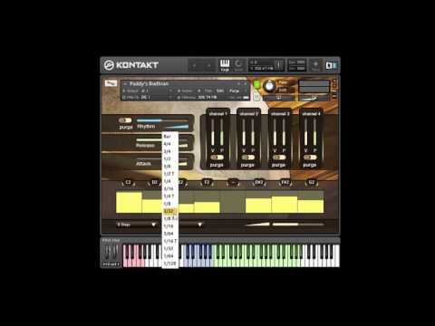 Paddy's Percussion Sample Library Walkthrough