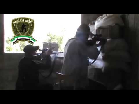 استهداف قناصي قوات المغاوير جنود النظام في محيط الإدارة العامة للدفاع الجوي قرب بلدة المليحة في ريف دمشق