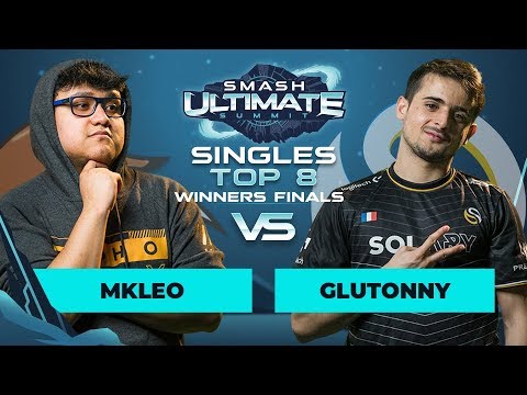 MkLeo vs Glutonny - Singles Top 8: Winners' Final - Smash Ultimate Summit | Lucina vs Wario