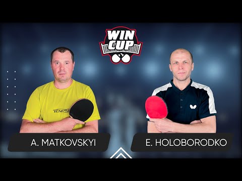 19:00 Andrii Matkovskyi  - Evhenii Holoborodko West 5 WIN CUP 31.07.2024 | Table Tennis WINCUP