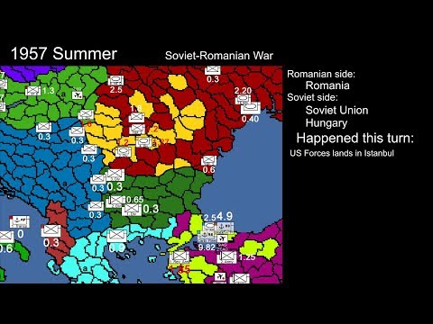 DGColdWar: Turkey/Romania/Austria Timelapse (1954-60)