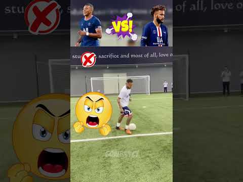 Neymar vs Mbappe : The Ultimate Free Kick Challenge 🤯🤯  #shorts #neymar #mbappe