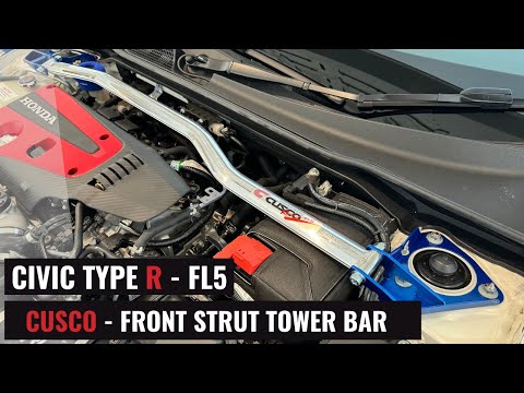 CUSCO FRONT STRUT TOWER BAR - FL5 CIVIC TYPE R