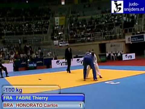 Judo 2009 Rio de Janeiro: Fabre (FRA) - Honorato (BRA) [-100kg].
