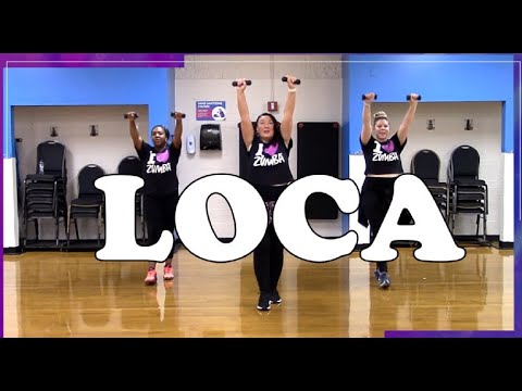 LOCA ~ Minelli feat. Erik Frank ~  Zumba Toning ® with Holly Whyte  #zumbatoning #dancefitness