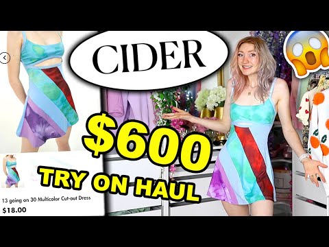 600 美元的蘋果酒試吃活動！！！蘋果酒商店是真的嗎？我的訂閱者挑選我的蘋果酒 2021 ($600 CIDER TRY ON HAUL!!! Is Cider Store Legit?! My Subscribers Pick My Cider Haul 2021)