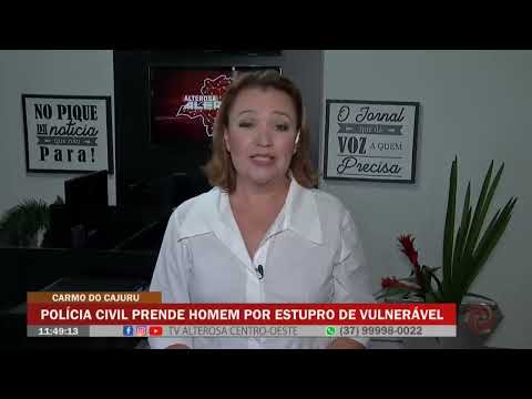 Carmo do Cajuru: Polícia Civil prende homem por estrupo de vulnerável