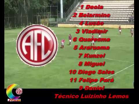 06 01 19  America 1x0 Macaé PROFISSIONAIS