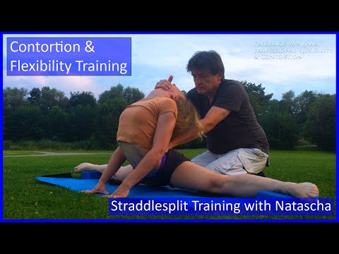 Contortion Training by Flexyart 204: Straddle in Nature - Also for Yoga, Poledance, Ballet, Dance
