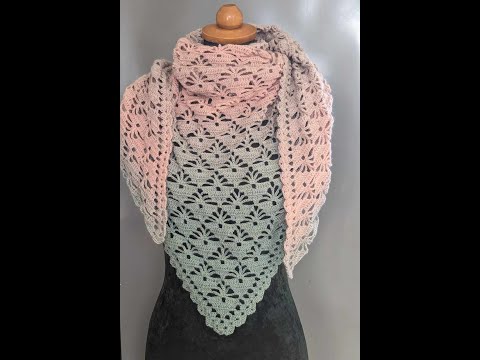 Tuch Nr.57  * Wunderschönes Tuch* gehaekelt