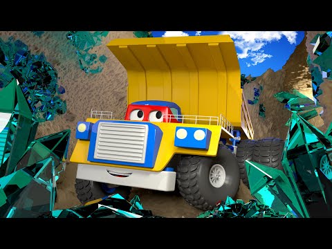 鉱山トラック The Mining Truck 🚚⍟スーパートラッ l 子供向けトラックアニメ Super Truck Animation for Kids