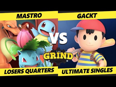 The Grind 174 Losers Quarters - Mastro (Pokemon Trainer) Vs. Gackt (Ness) - SSBU Ultimate Tournament