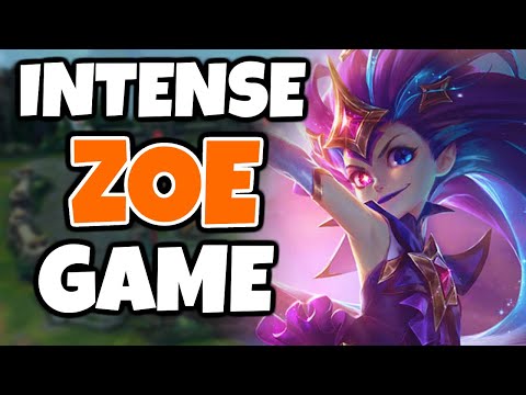 One of the most intense 44 minute Challenger Zoe games you will ever see | 11.24 - League of Legends