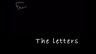 Leonard Cohen    The letters