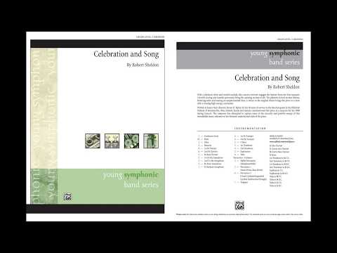 Celebration and Song, by Robert Sheldon – Score & Sound