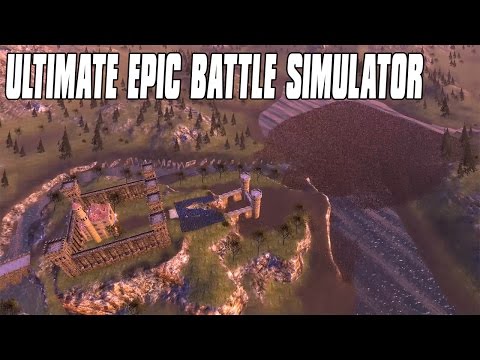 Battle of Helms Deep - 1000 Heavy Knights Vs 50000 Orcs - Ultimate Epic Battle Simulator