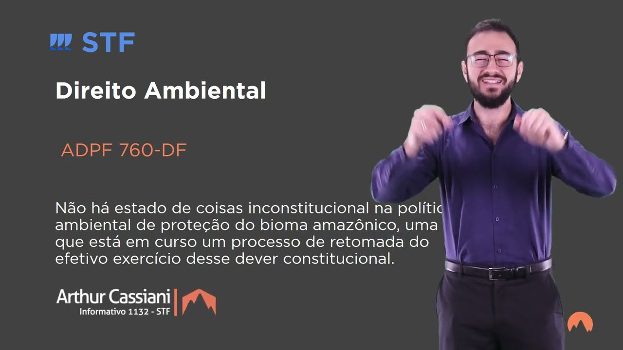 [Informativo 1132 - STF] ADPF 760-DF