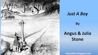 Angus &amp; Julia Stone - Just A Boy (Lyrics)